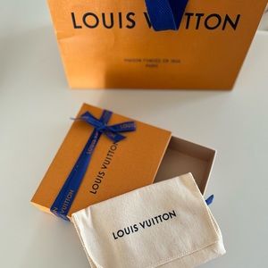 Louis Vuitton Shopping Bag and Box, Dust Bag Set